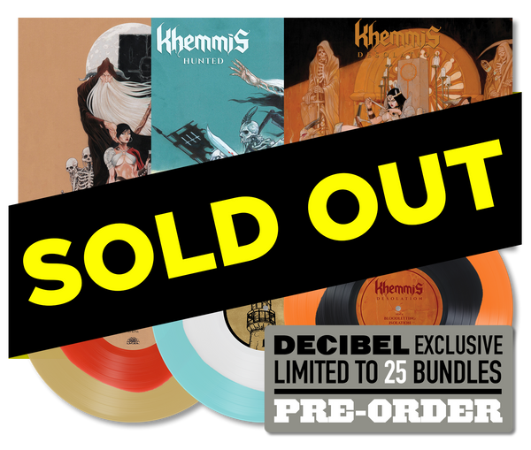 Khemmis – 3-LP vinyl reissue bundle DECIBEL EXCLUSIVE