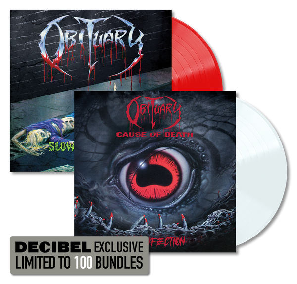 Obituary - 2 Live LP BUNDLE DECIBEL-EXCLUSIVE