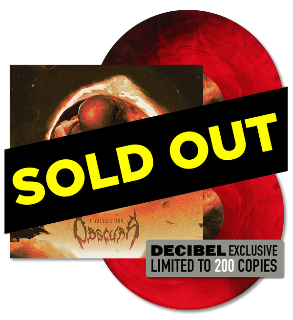 Obscura - A Valediction DECIBEL EXCLUSIVE RED MARBLED VINYL PRE-ORDER