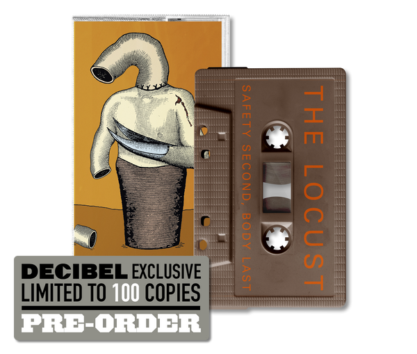 The Locust - Safety Second, Body Last DECIBEL EXCLUSIVE BROWN SHELL CASSETTE PREORDER