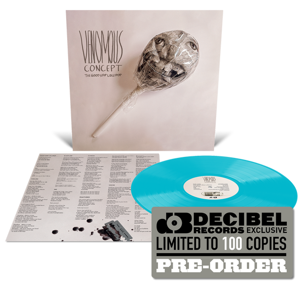 Venomous Concept - The Good Ship Lollipop GLOW IN THE DARK(NESS) BLUE VINYL