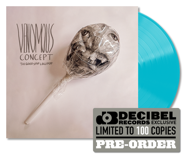 Venomous Concept - The Good Ship Lollipop GLOW IN THE DARK(NESS) BLUE VINYL