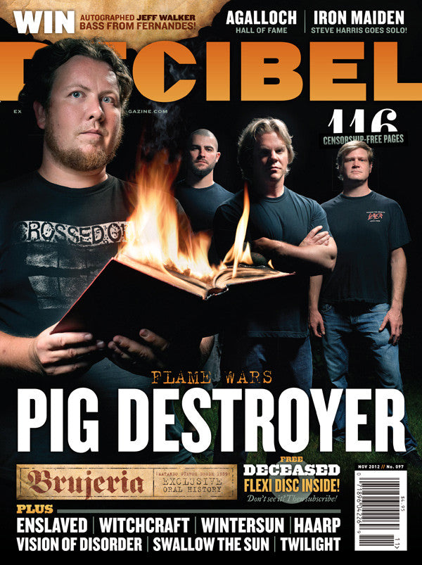 Decibel Magazine November 2012 [#097] cover